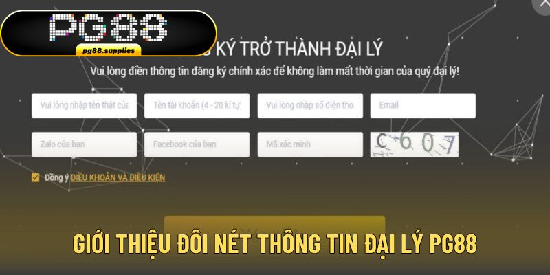 Giới thiệu đôi nét thông tin chương trình đại lý PG88