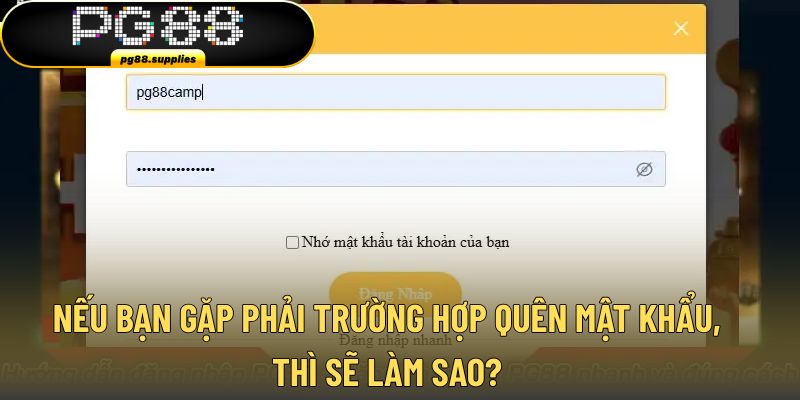 Nếu bạn không nhớ mật khẩu thì cũng đã có khắc phục Nếu bạn không nhớ mật khẩu thì cũng đã có khắc phục