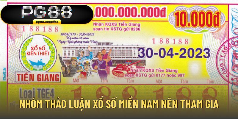 3 nhóm thảo luận xổ số miền nam nên tham gia